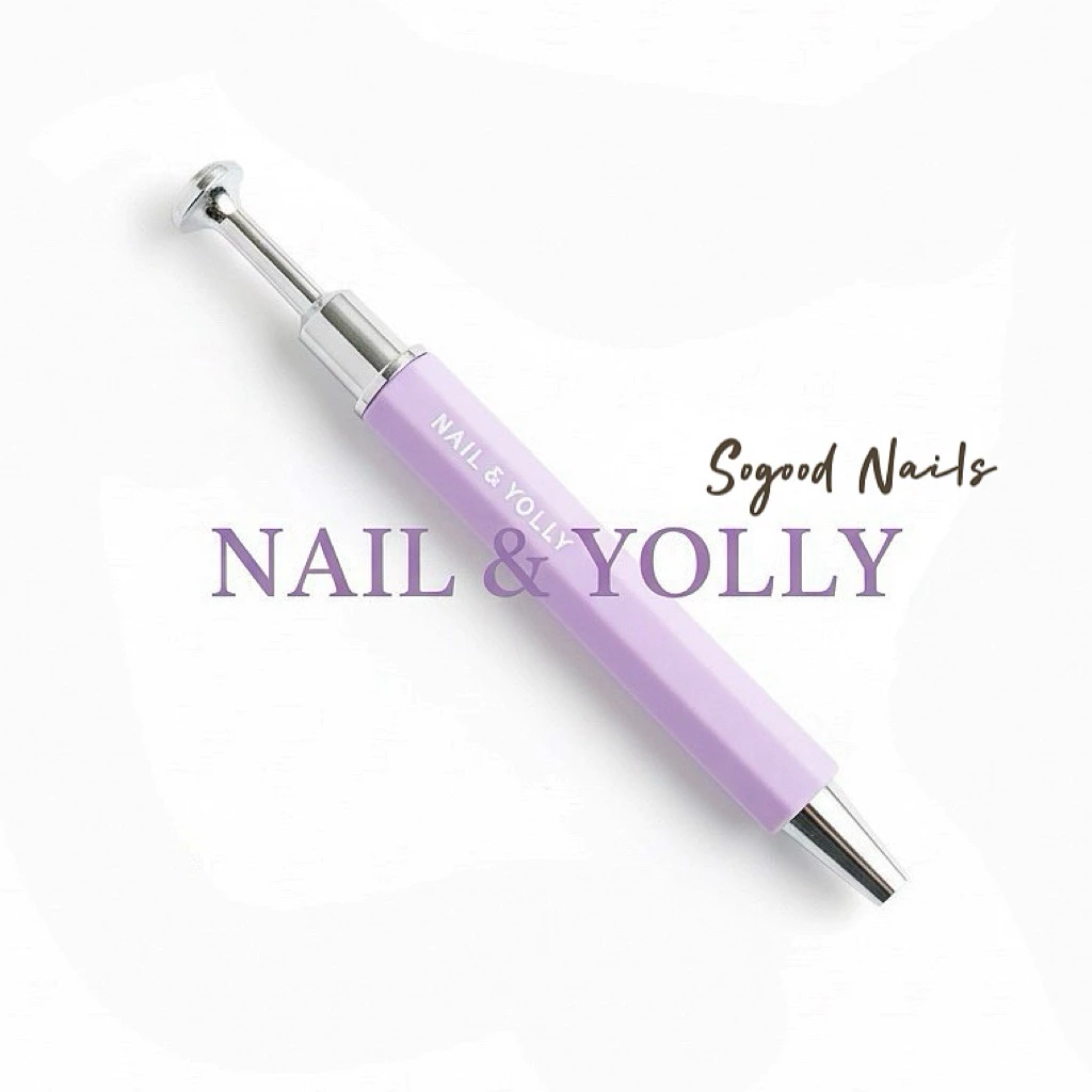 พร้อมส่ง💜🫧 Nail&yolly ไม้คีบฟองน้ำ