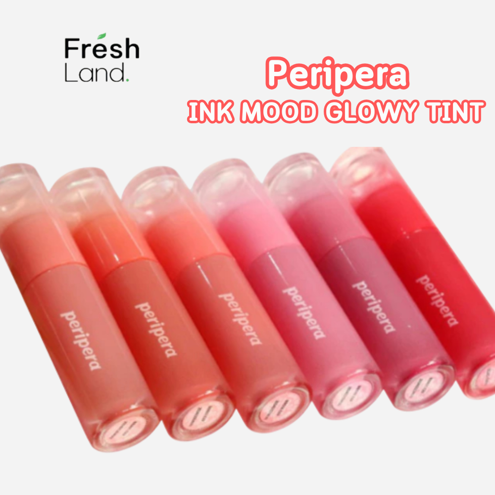 PERIPERA INK MOOD GLOWY TINT ลิปทินท์ (ส่งฟรี / แท้พร้อมส่ง)