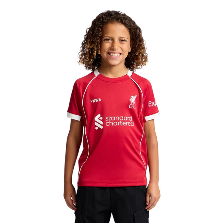 Liverpool Football Club เสื้อบอล ชุดเหย้า สำหรับเด็ก Supporter Jersey Home 2025/26 A25SP04