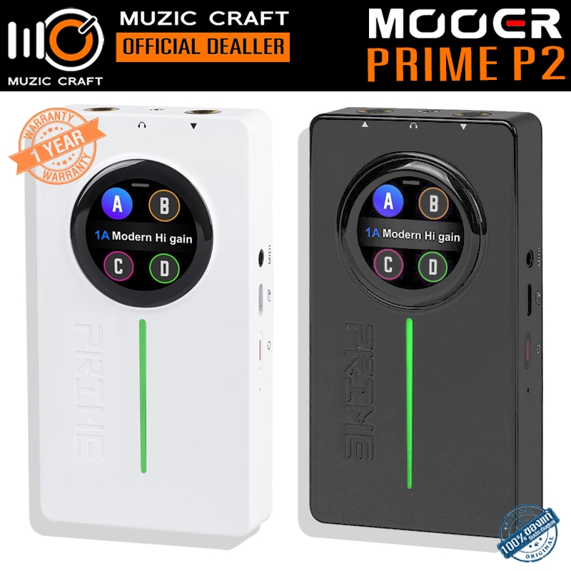 Mooer Prime P2 *ของแท้รับประกัน1ปี* Intelligent Guitar Effect , เอฟเฟคกีต้าร์