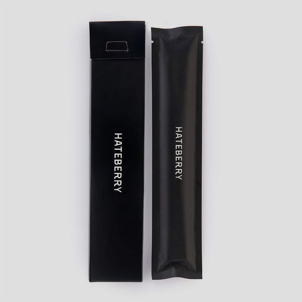 Hateberry Scent Black Fiber Reed Sticks ก้านไฟเบอร์สีดำแบบรีฟิล 12 ก้าน ขนาด 4 มม.