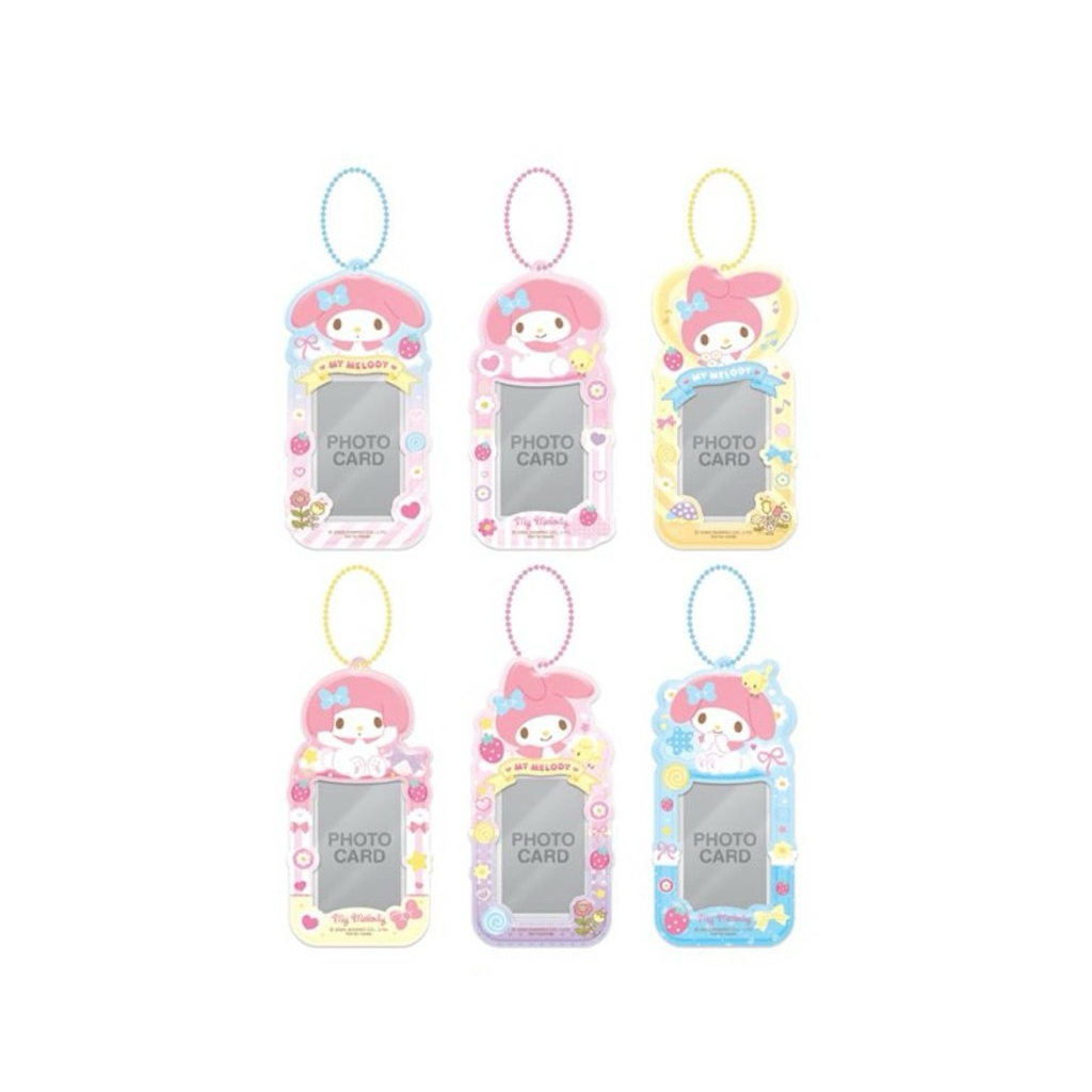 ครบทุกลาย!! พวงกุญแจการ์ดโฮลเดอร์มายเมโลดี้ My Melody Card Holder พร้อมลูกอมโอเคกลิ่นสตรอว์เบอร์รี 7-11 x Bigone ราคา ถูกที่สุด ดีลบีเคเค แกลเลอรีภาพที่ 2