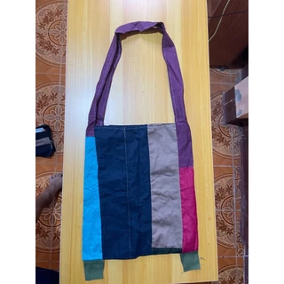 ย่ามผ้า 4 แบบ ( 1 ใบ ) ลายทหาร แบบผ้าสี ย่ามทหาร ย่ามไปนา ย่ามเข้าป่า