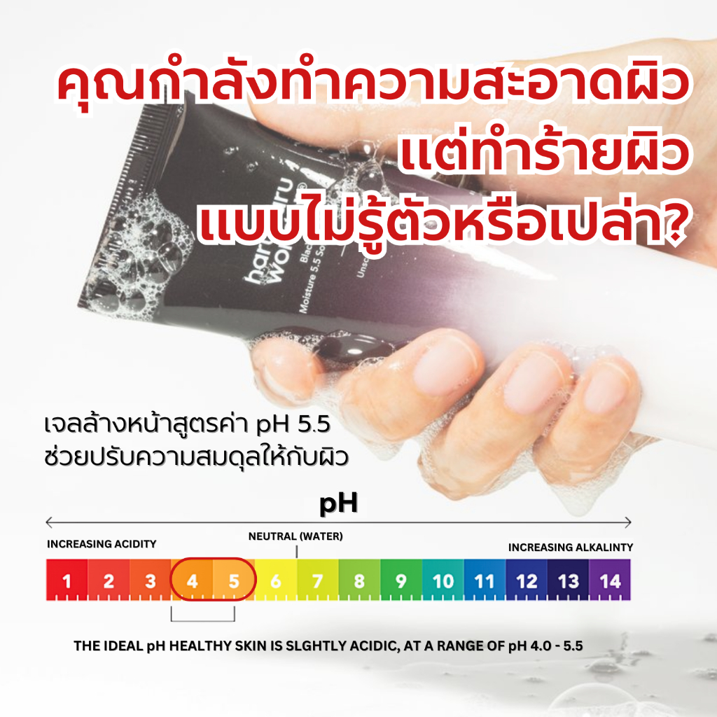 haruharu wonder Black Rice Moisture 5.5 Soft Cleansing Gel 100 ml