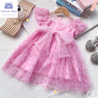 ชุดเดรสลูกสาว ชุดเดรสแขนฟูเด็ก หวานๆเด็กหญิง งานสวยจริง แฟชั…