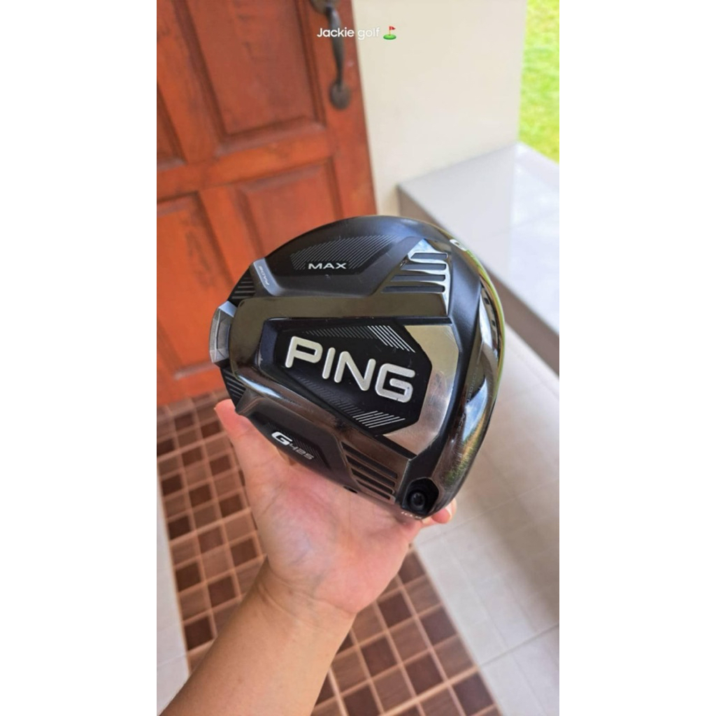 ไม้กอล์ฟ มือสองสภาพดี หัวไดร์เวอร์ PING G425 MAX Loft 10.5' + sleeve