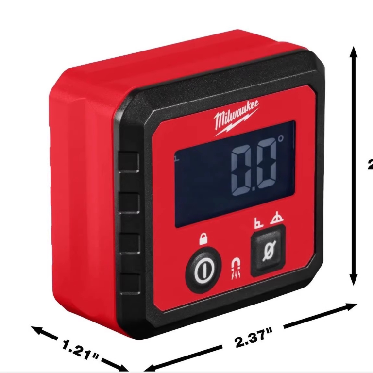 เครื่องวัดมุมดิจิทัล (Electronic Angle Meter) ของแบรนด์ Milwaukee รุ่น: 4932 4936 56