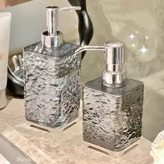 💦450 ML ขวดปั้ม ขวดปั้มของเหลว ขวดปั้มพลาสติกสีใส ใส่สบู่เหลว ใส่ยาสระผม ใส่โลชั้น