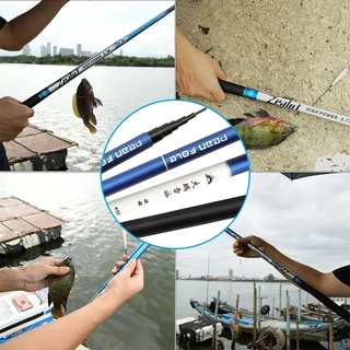 คันเบ็ดชิงหลิว เบ็ดตกปลา คันเบ็ดตกปลา FRP fishing rod อุปกรณ์ตกปลา คันเบ็ดตกกุ้ง ทนใช้