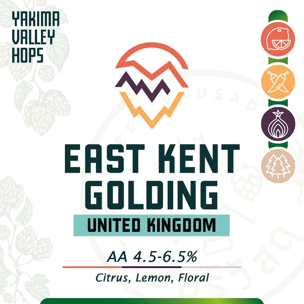 East Kent Golding - Hops Pellets 50g.