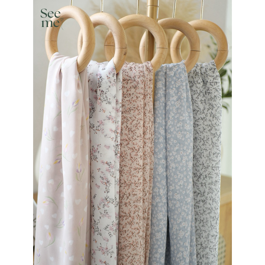 No.2 ผ้าชีฟองเนื้อทรายญี่ปุ่น ลายใหม่ ✨