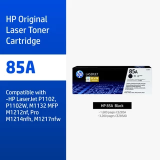 [ส่งด่วน] ตลับหมึกHP 85A | หมึกปริ้นเตอร์เลเซอร์ สีดำ Original LaserJet Toner Cartridge