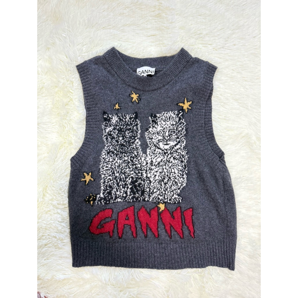 💓เสื้อแบรนด์ Ganni💓ของแท้พรีออเดอร์มา