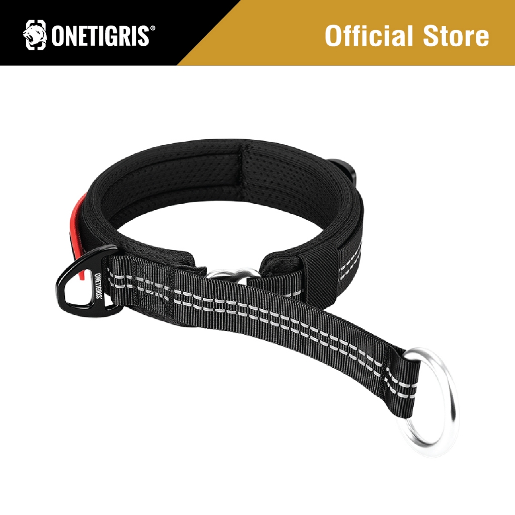 OneTigris Martingale Dog Collar 19 ปลอกคอสัตว์เลี้ยงปรับขนาดได้ สำหรับสัตว์เลี้ยง สุนัขK9