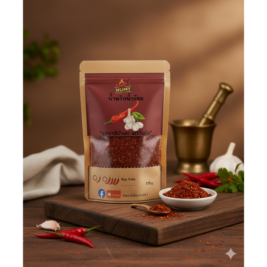 น้ำพริกน้ำย้อย NUM 1