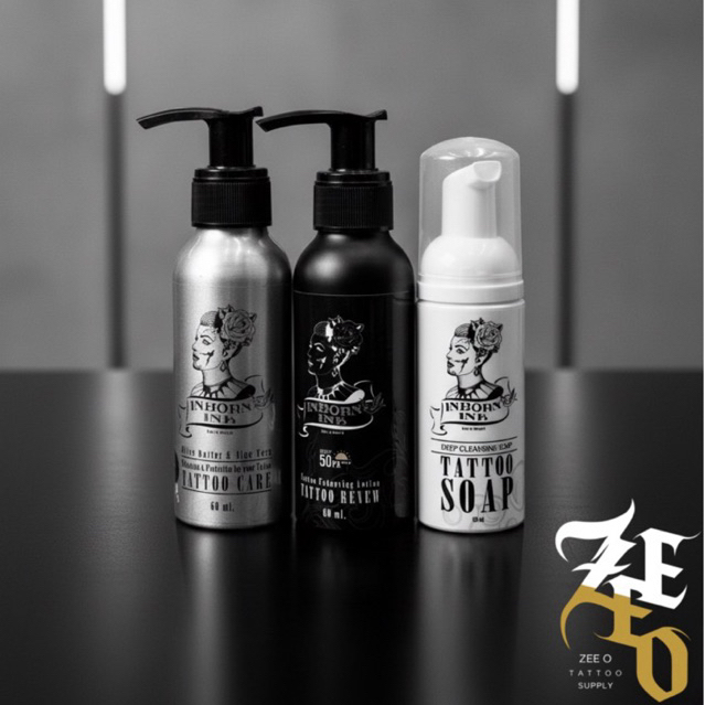 ครีมดูแลรอยสัก inbornink ครีมทารอยสัก  เก่า-ใหม่ 🔥พร้อมส่ง🔥 inborn ink ครีมดูแลรอยสัก