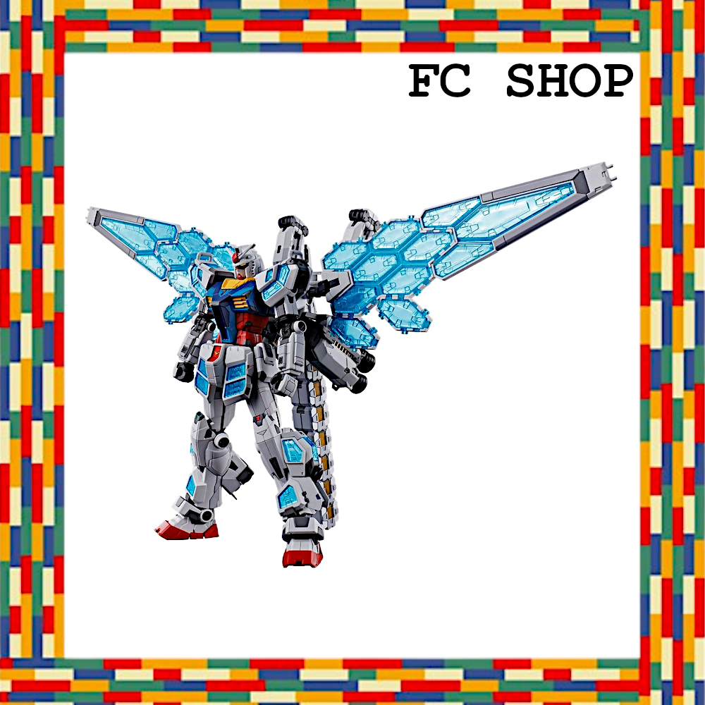 BANDAI SPIRITS EXPO2025 RX-78F00/E Gundam (EX-001 Glass Feather Equipped) 1/144 Scale Pre-Colored Plastic Model Kit