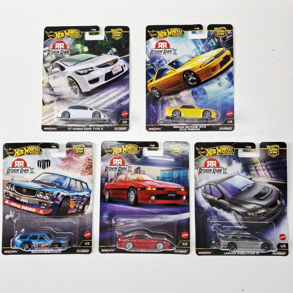 Hot wheels Ronin Run II ล้อยาง ของใหม่ แพ็คสวย