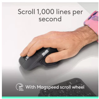 Logitech MX Master 4 Ergonomic Wireless Mouse with Advanced Performance