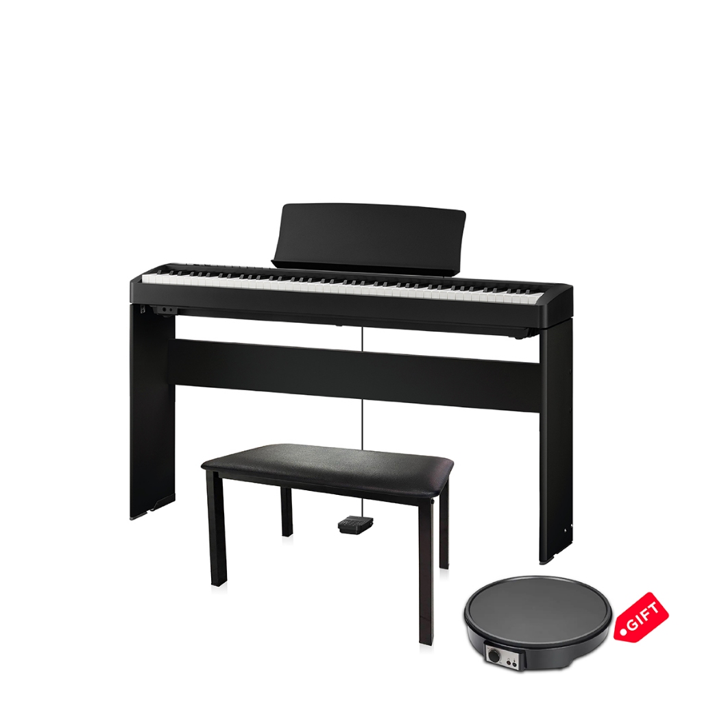 เปียโนไฟฟ้า Kawai ES120 พร้อมเก้าอี้เปียโน แป้นเหยียบ 1 แป้น รับประกัน 3 ปี ส่งฟรีทั่วประเทศ ติดตั้ง