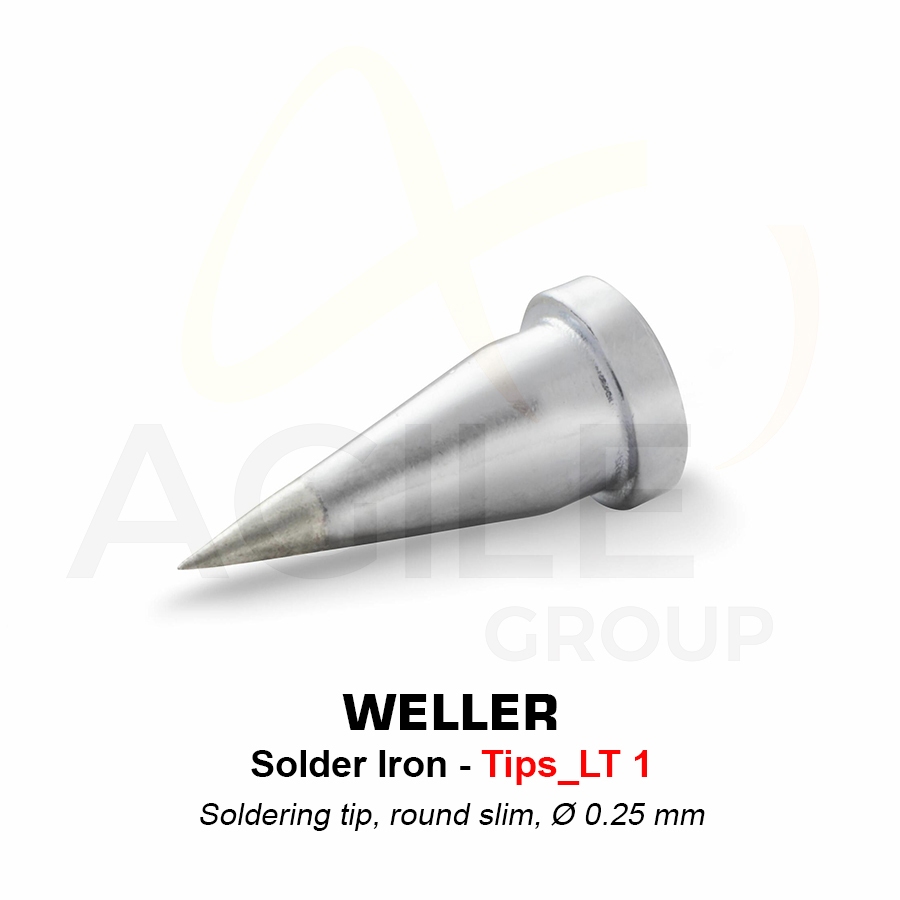 Weller Solder Iron - Tips_LT 1 ปลายหัวแร้ง Weller ของแท้100%LT 1 0.25mm