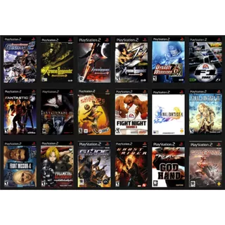 [USB HDD 500GB] เกม PS2 ยอดนิยม เล่นได้ทั้งคอมและเพลย์ทู