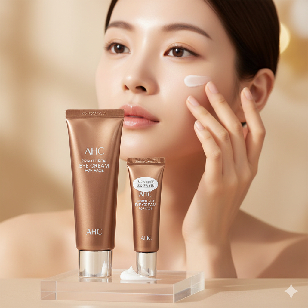 [ใหม่] AHC Private Real Eye Cream For Face Gift Set 30ml + 10ml