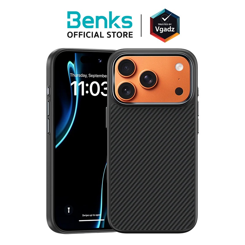 Benks เคสสำหรับ iPhone 17 Pro / 17 Pro max รุ่น ArmorPro 600D with Camera Control