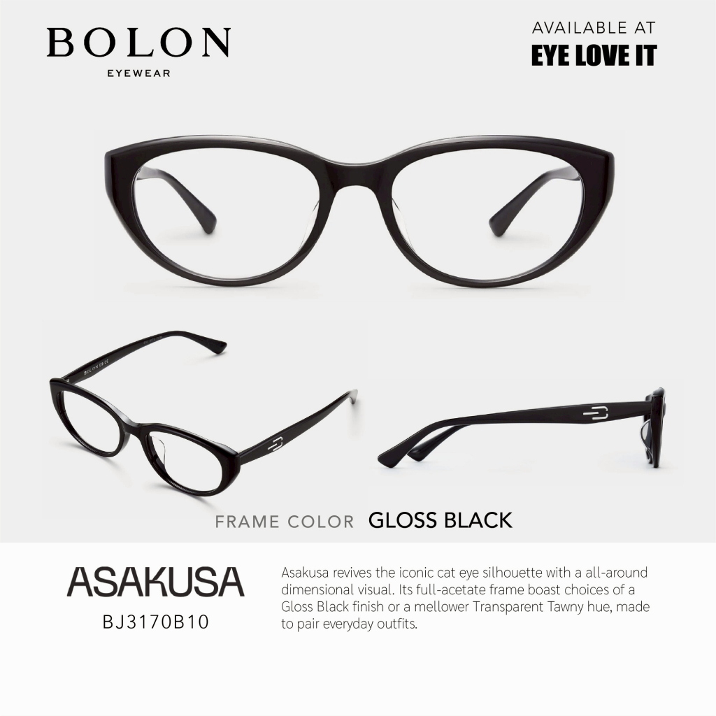 Bolon_ASAKUSA BJ3170 กรอบแว่นแบรนด์เนม โบลอง