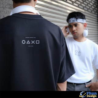 FhunDesign เสื้อยืดโอเวอร์ไซส์ คอลเลกชั่น gaming gear (ลิขสิทธิ์แท้100%)