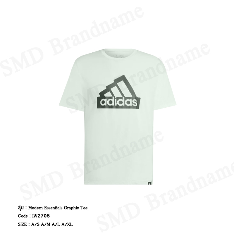Adidas เสื้อยืดคอกลม รุ่น Modern Essentials Graphic Tee Code: IW2708