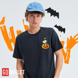 GQ Everyday T-shirt - Snoopy Halloween เสื้อยืดฮาโลวีนลายสนูปปี้