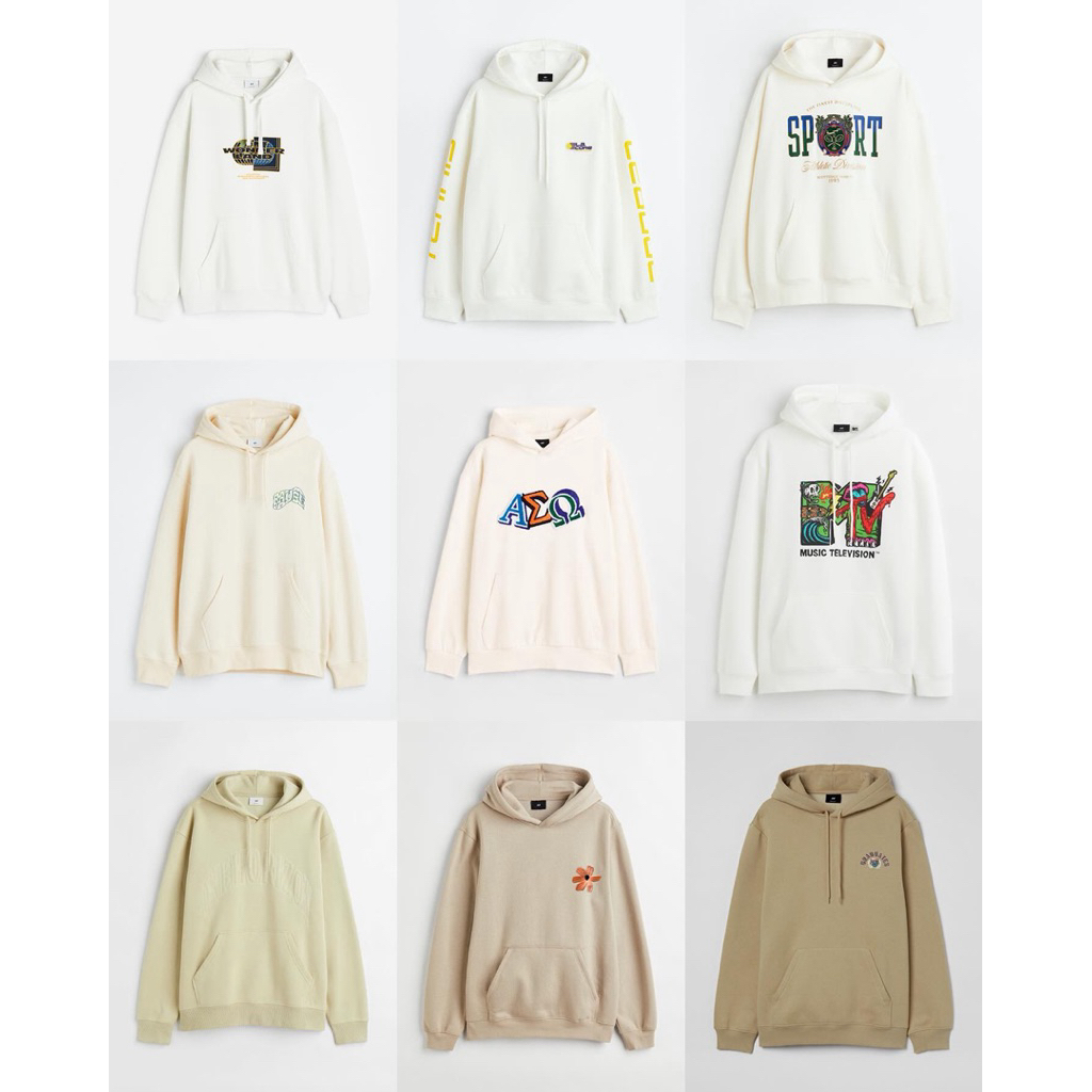 เสื้อฮู้ด Hm Hoodie แท้💯