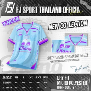 เสื้อกีฬา พิมพ์ลาย คอวาย แบรนด์Jew