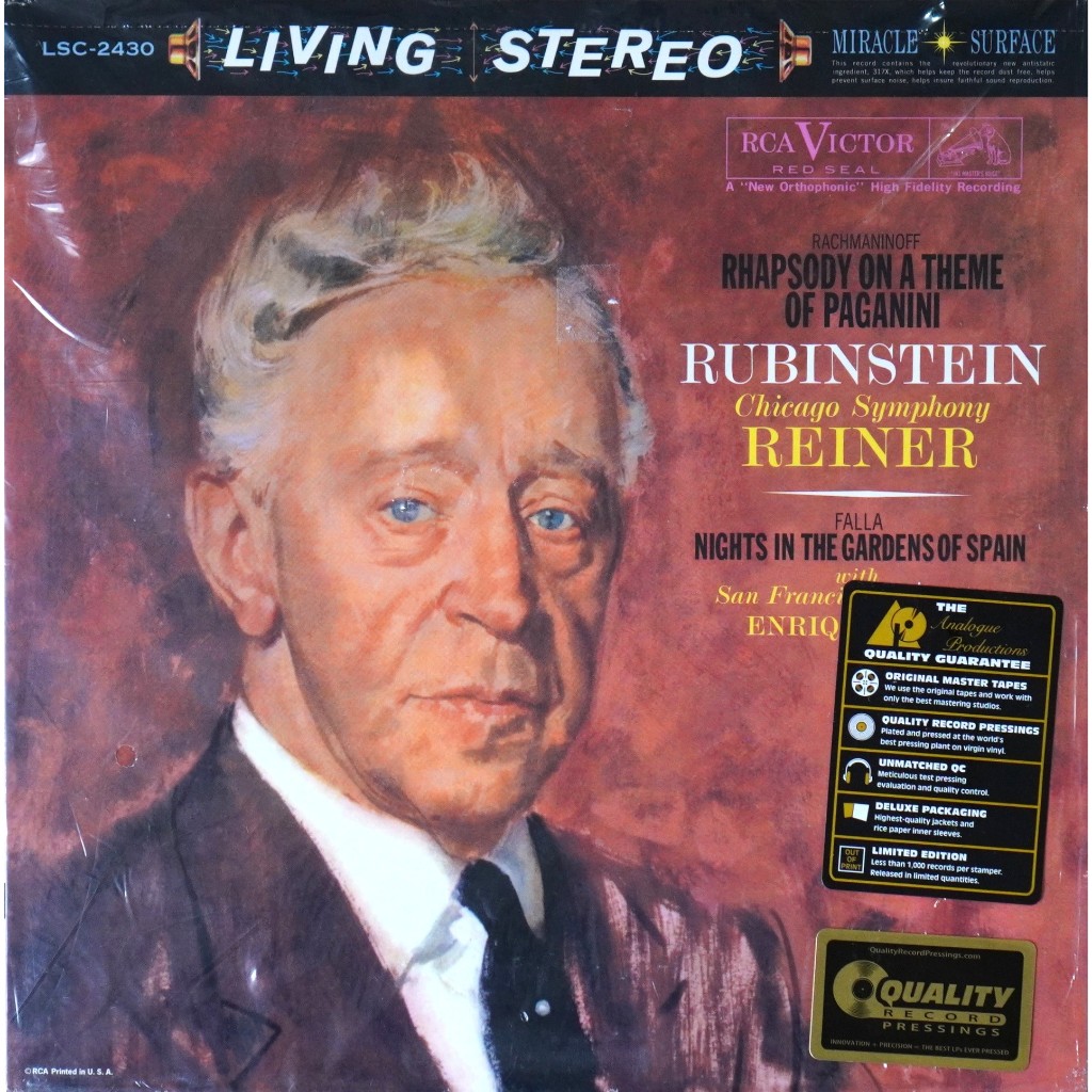 Fritz Reiner - Rachmaninoff Rhapsody on a Theme of Paganini