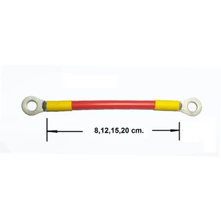 [[ส่งจากไทย]] สายบาลานซ์แบตเตอรี่ หางปลา สายไฟซิลิโคนขนาด 12awg,10awg และ 8awg จำนวน 1คู่ (สีดำ-แดง)