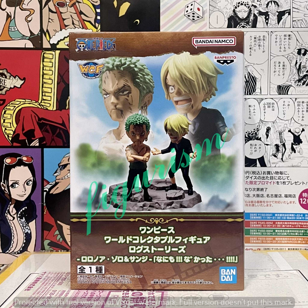 🔥 WCF Log Stories Zoro & Sanji one piece วันพีซ 🔥 แท้ ญี่ปุ่น💯