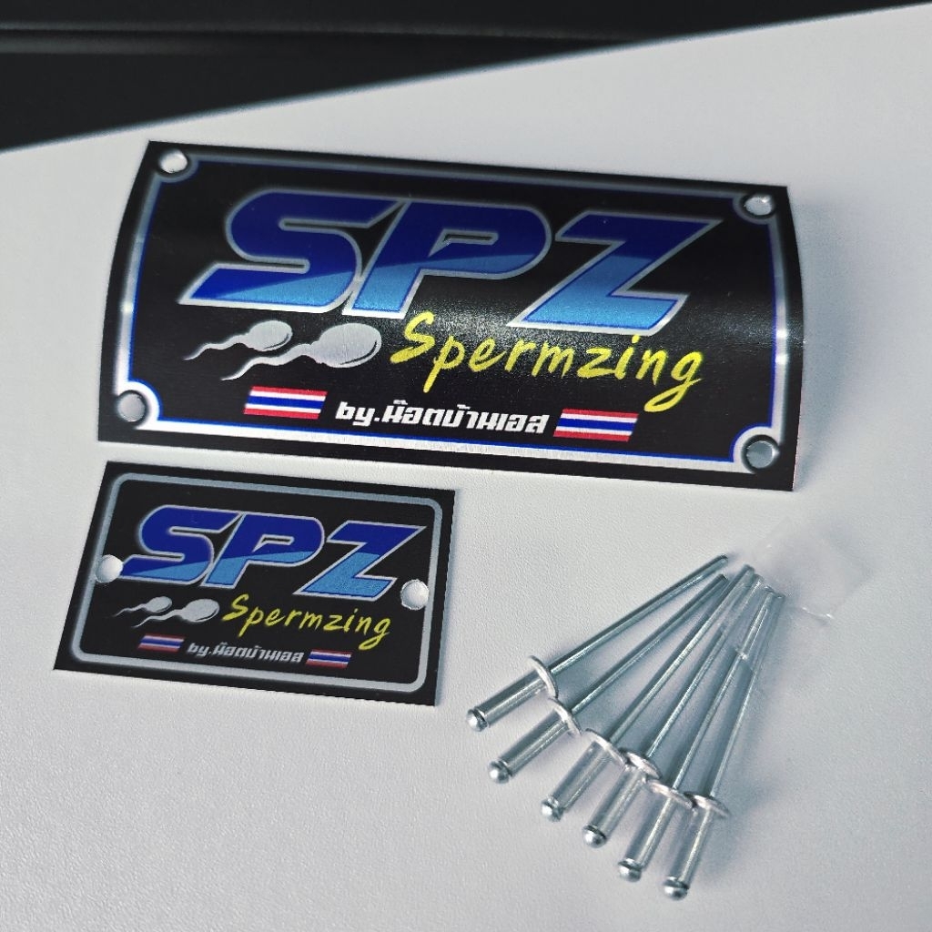 แผ่นเพลทท่อ แผ่นเพลทสวิงอาร์ม SPZ (พร้อมหมุดรีเวท)