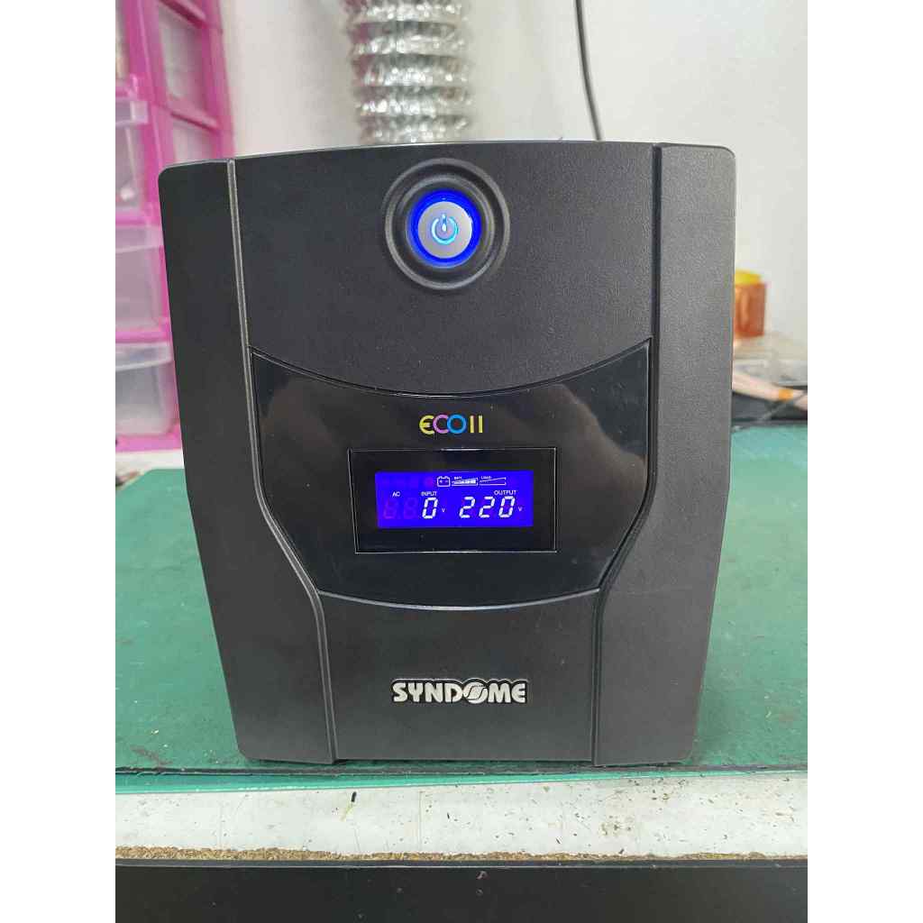 เครื่องสำรองไฟ SYNDOME  ATOM UPS (1000-1500VA /600-900W) มือสอง ราคาถูก