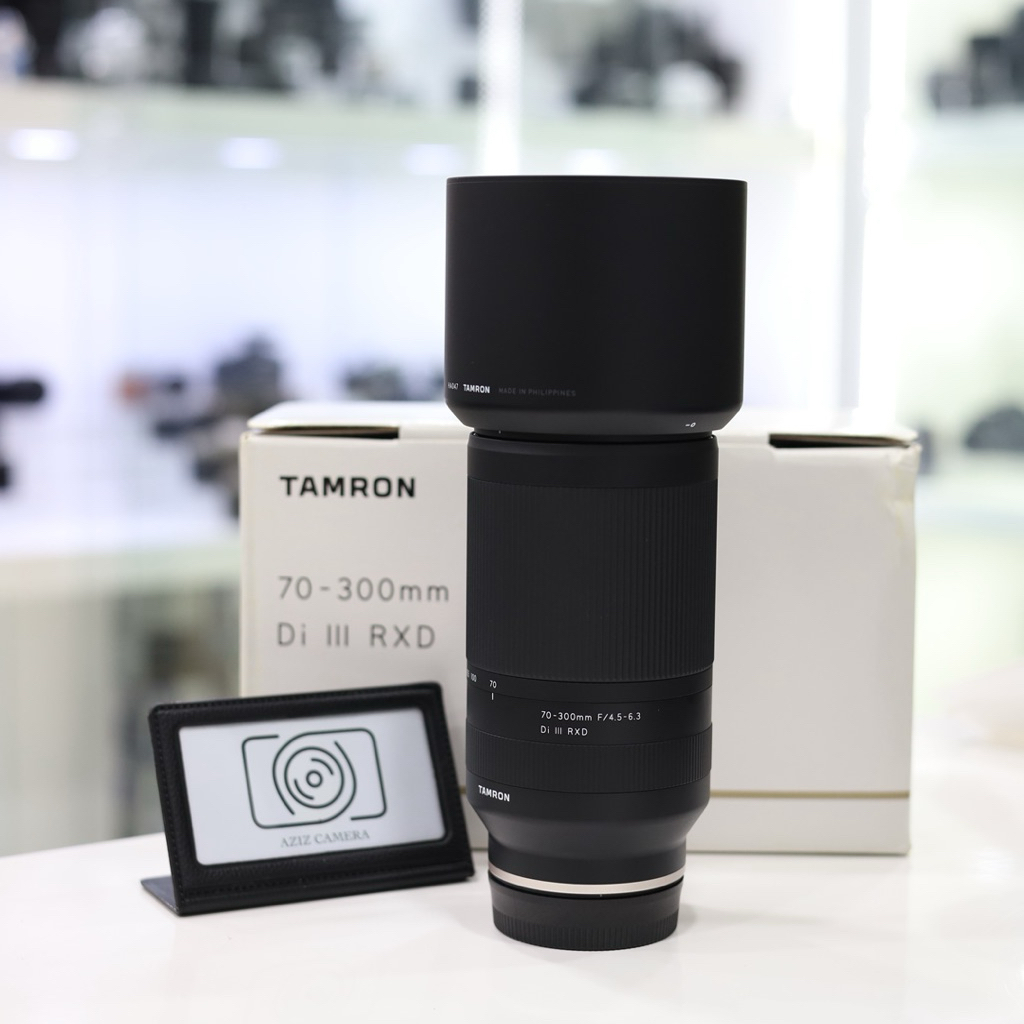 เลนส์ Tamron ( Sony ) 70-300  F4.5-6.3 Di III RXD   สภาพใหม่ เลนส์ซูมไกล