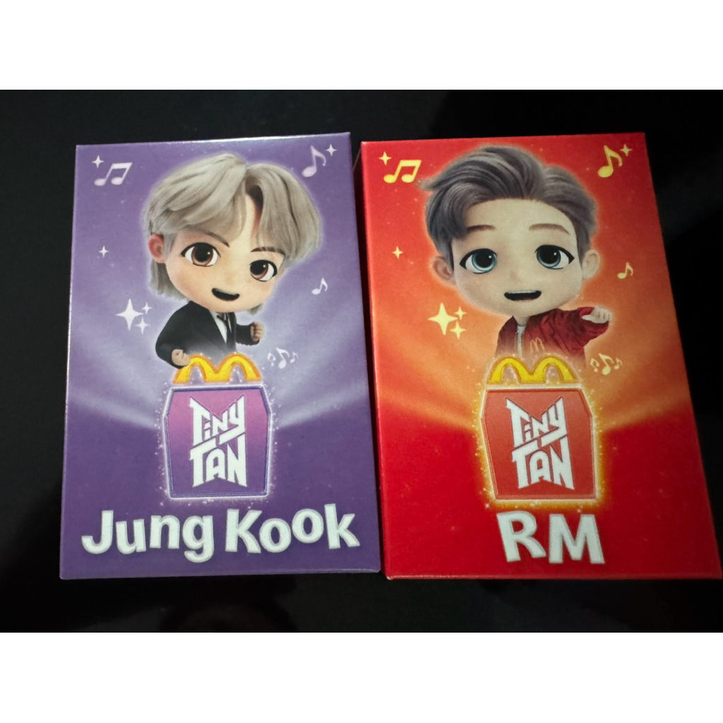 BTS figure Mcdonald thai
