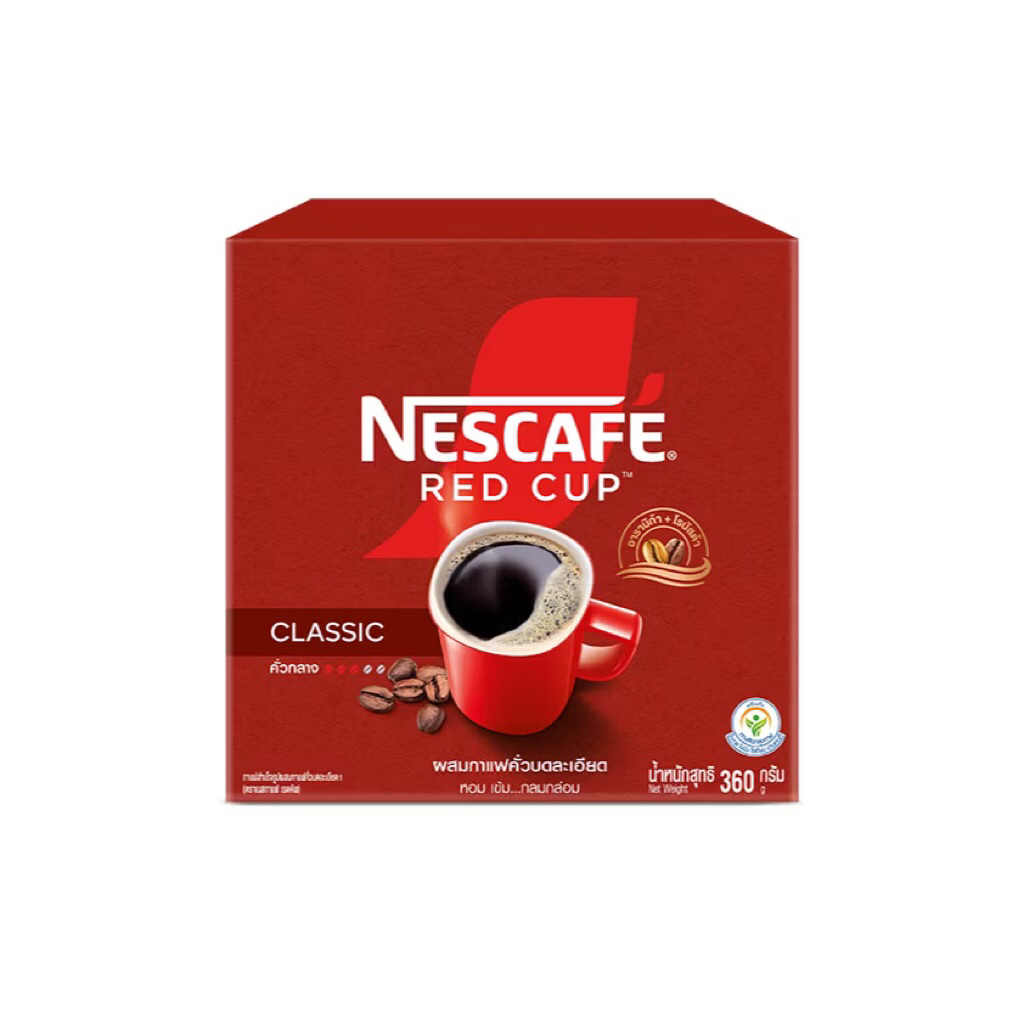 เนสกาแฟ เรดคัพ กล่องแดง ขนาดใหม่ 360กรัม
