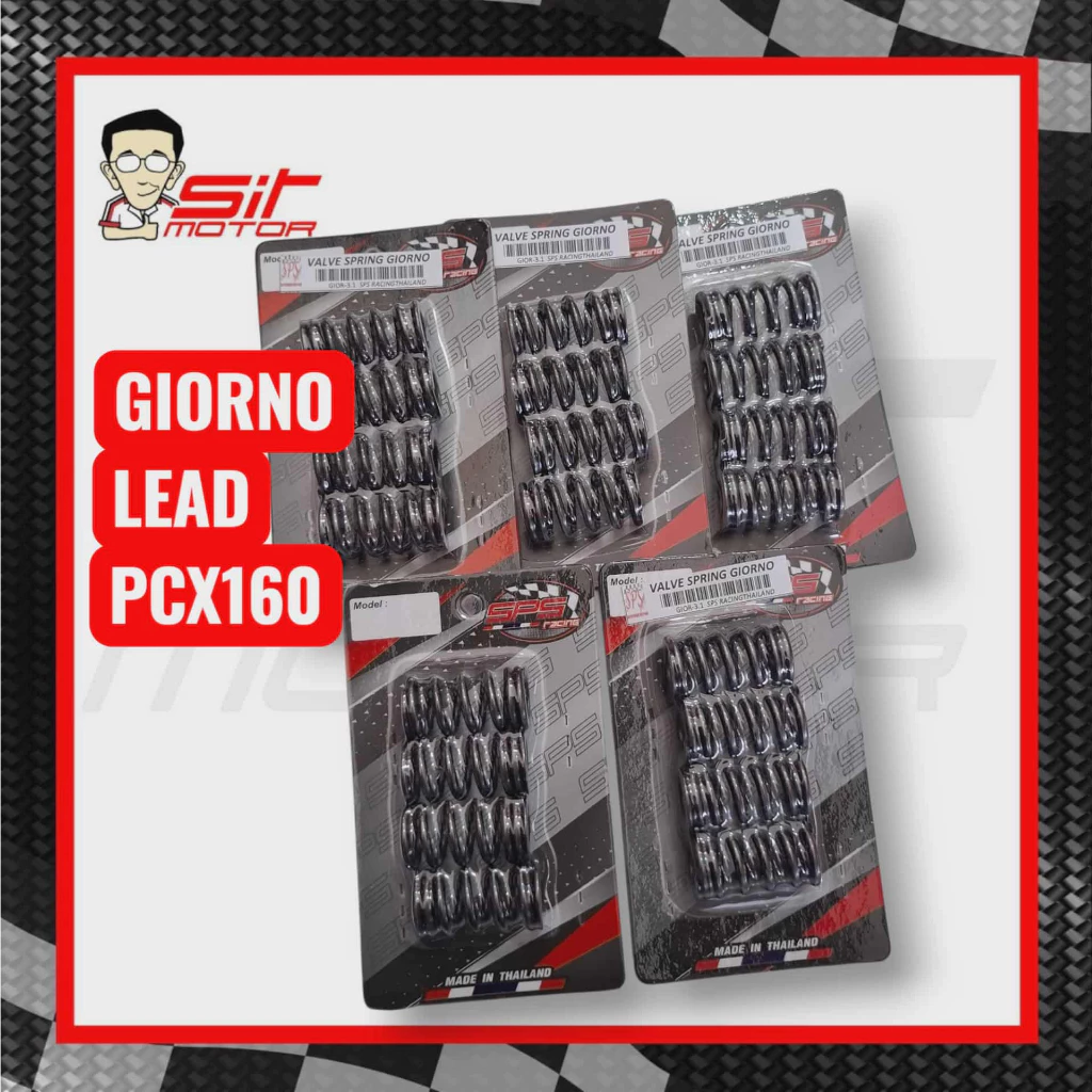 SPS RACING สปริงวาล์วแต่ง LEAD / GIORNO / PCX160 / CLICK160 thumbnail 3