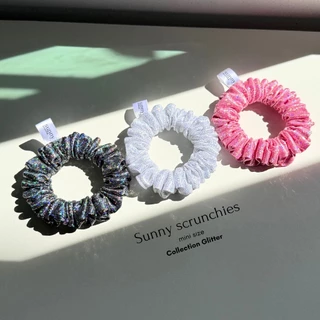 ยางรัดผม sunny scrunchies (Mini) collection glitter