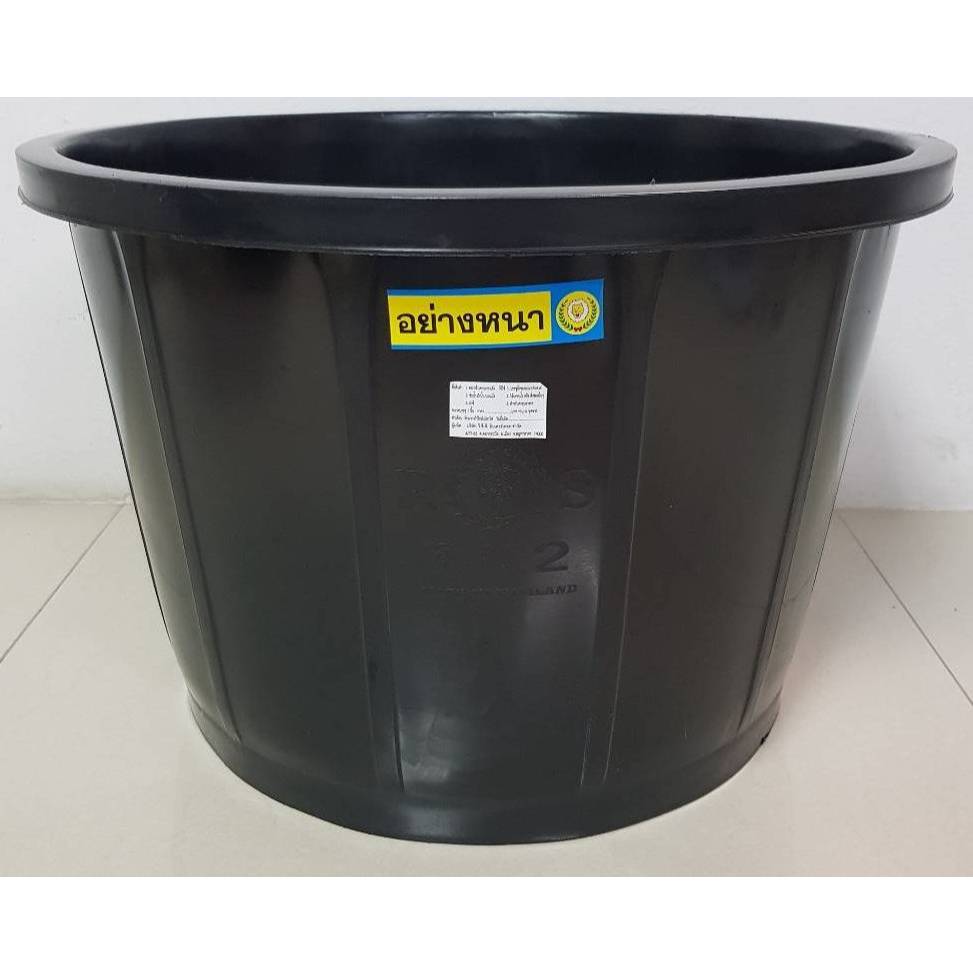 กะละมังทรงสูง ลายไม้ เบอร์ 2 ขนาด 49 x 33 cm. บรรจุ 38 ลิตร 6-24ใบ/คำสั่งซื้อ