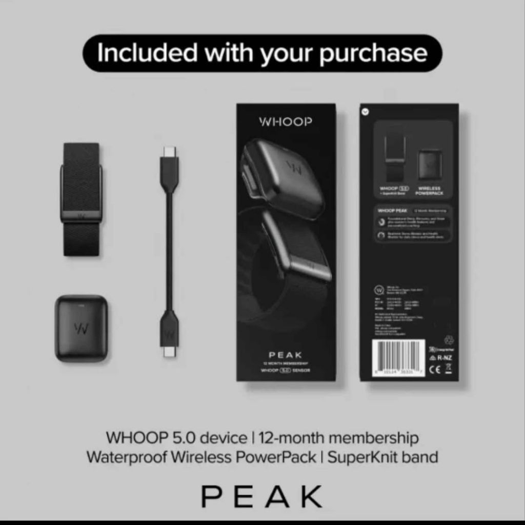✅️ Whoop 5 0 🏁 Peak and Life ✅️✅️ถูกสุดในไทย✅️✅️