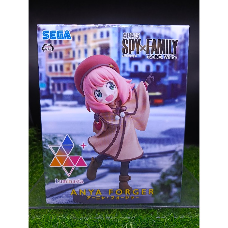 (ของแท้) Anya อาเนีย Spy x Family Sega Luminasta Figure - Anya Code: White