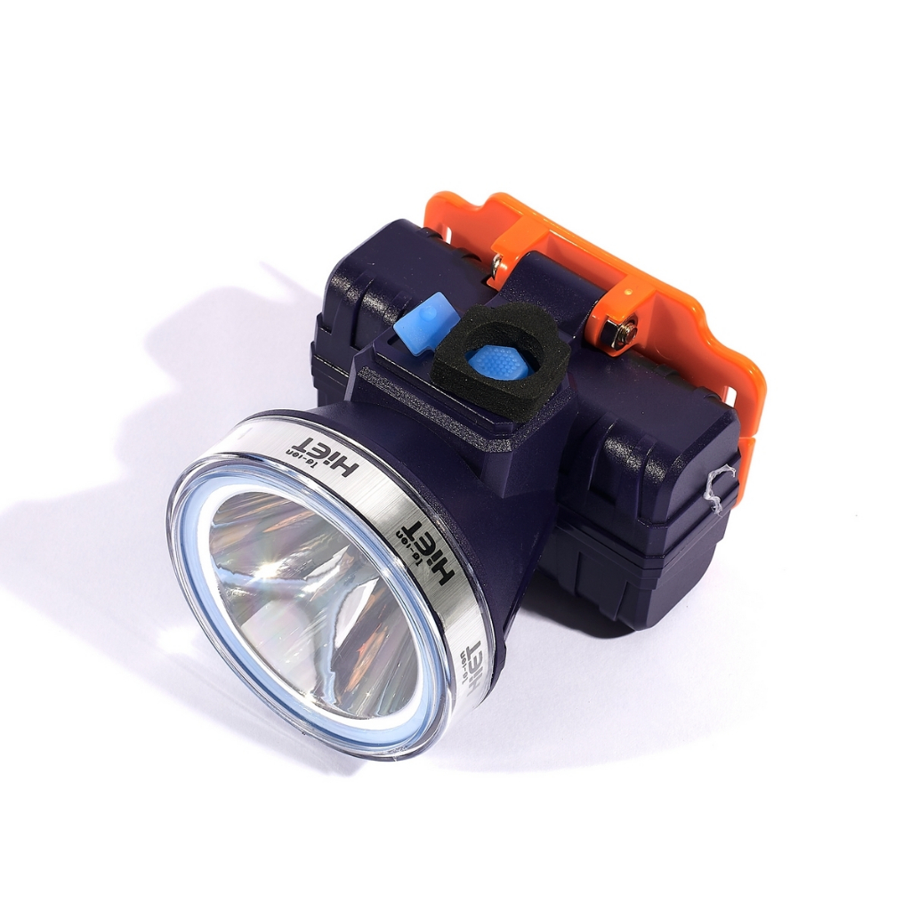 HIET ไฟฉายคาดหัว ( แสงขาว )180 วัตต์ รุ่น H666 / H331-0120 ขนาดสินค้า 7 x 6.5 cm.
