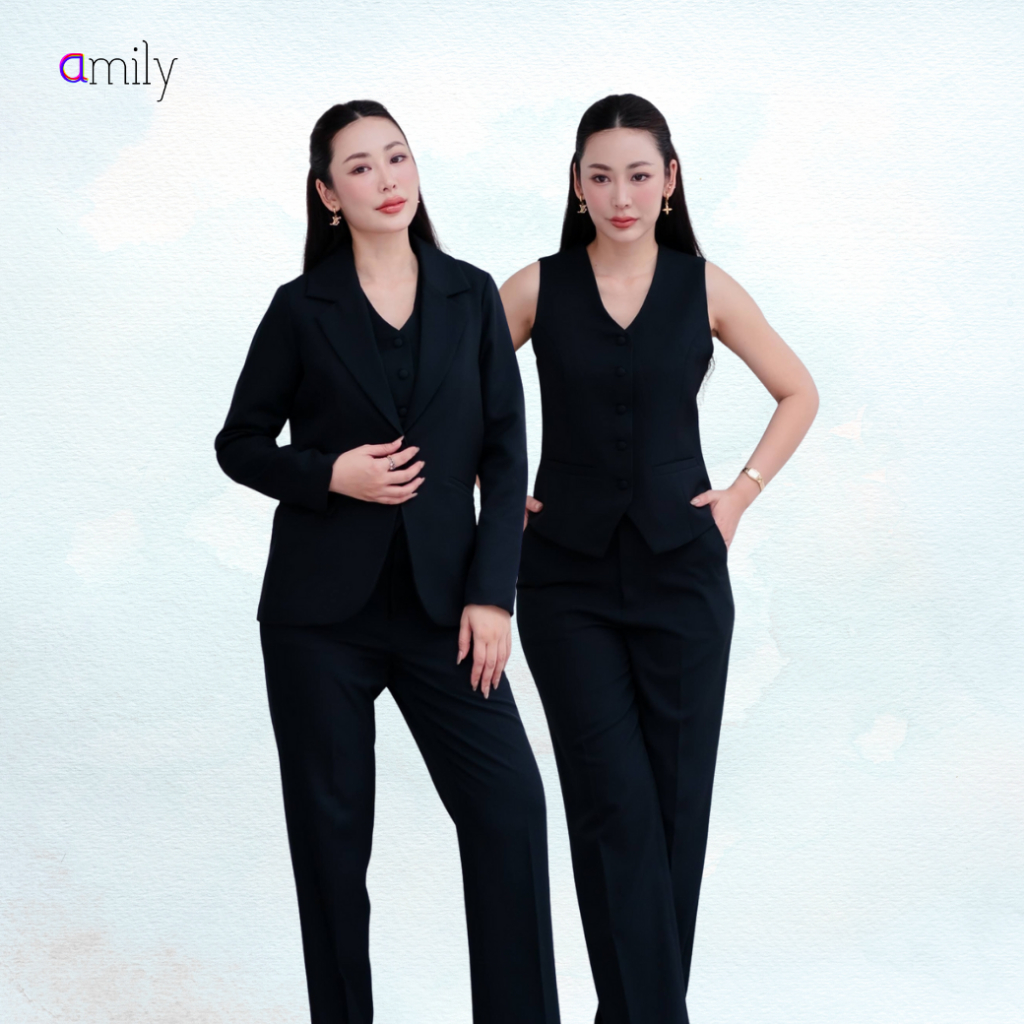 Amilybrand กางเกงขายาว AN114