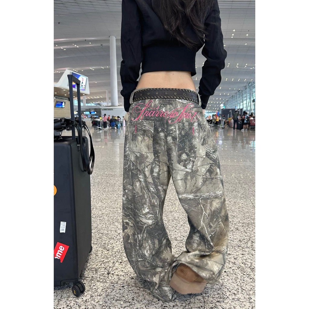 CGGA CAMO PANTS กางเกงลายพราง ทรงสวย